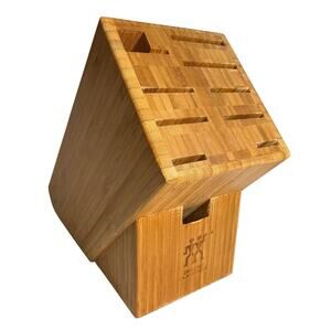 ZWILLING J.A. Heckles 10 slot Bamboo Knife Block Model: 35101-C-941